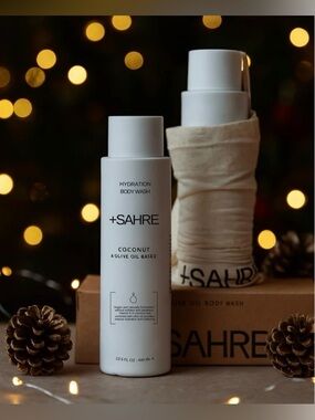 +SAHRE Natural Body Wash – Olive Oil & Coconut | Sealed